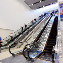 Hauteur de déplacement de 3000 à 6000mm 30 et 35 degrés Automatique mécanique Escalator intérieur et extérieur en plein air